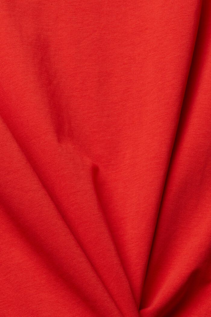 Maglia con maniche a 3/4, ORANGE RED, detail image number 1