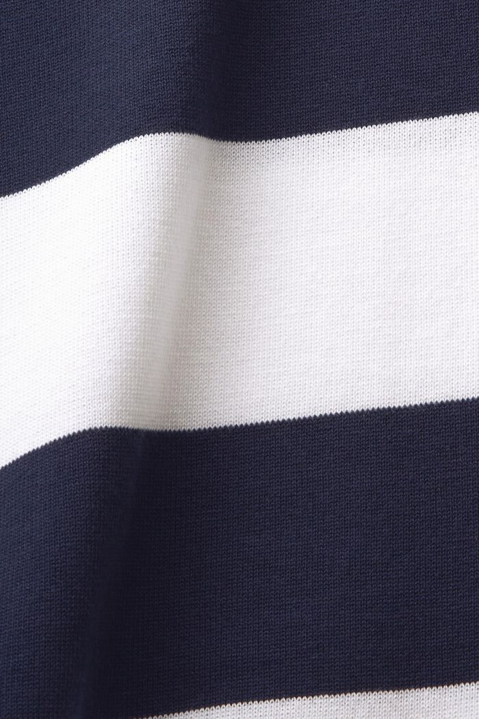 Pullover smanicato a righe, NAVY, detail image number 4