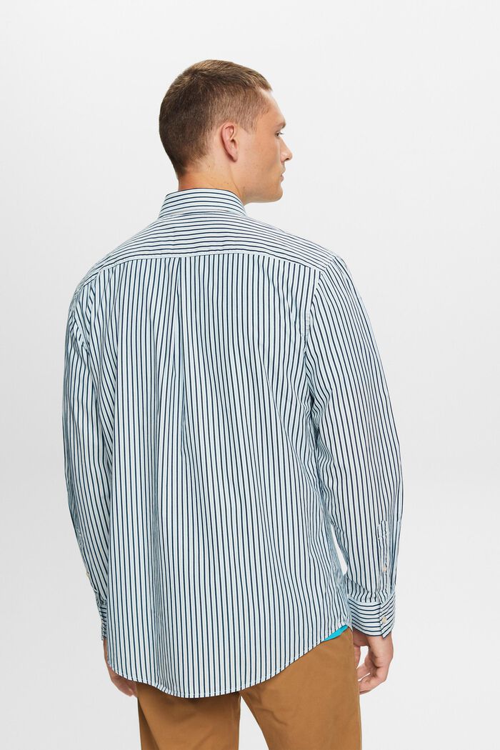 Camicia a righe, 100% cotone, ICE, detail image number 3