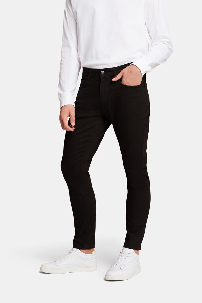 Pantaloni Slim Fit, BLACK, detail image number 0
