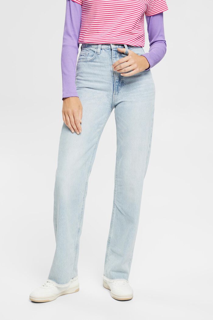 Jeans dalla vestibilità anni ‘80, TENCEL™, BLUE LIGHT WASHED, detail image number 0