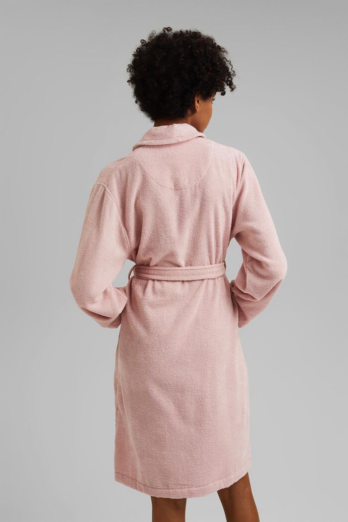 Accappatoio unisex, 100% cotone, ROSE, detail image number 2