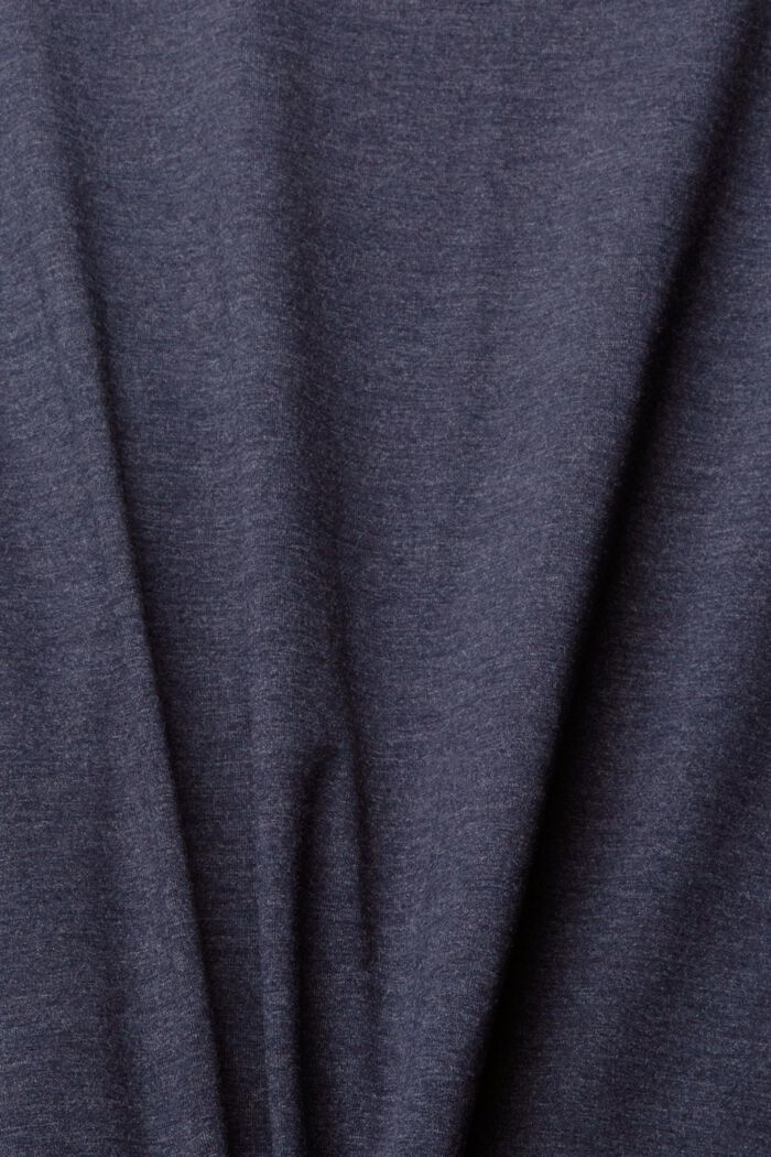 Camicia da notte in jersey, NAVY, detail image number 4