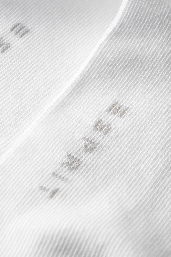 Confezione da cinque di calze in misto cotone, WHITE, detail image number 1