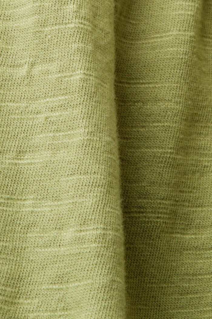 Abito in jersey con maniche in pizzo ricamate, PISTACHIO GREEN, detail image number 5