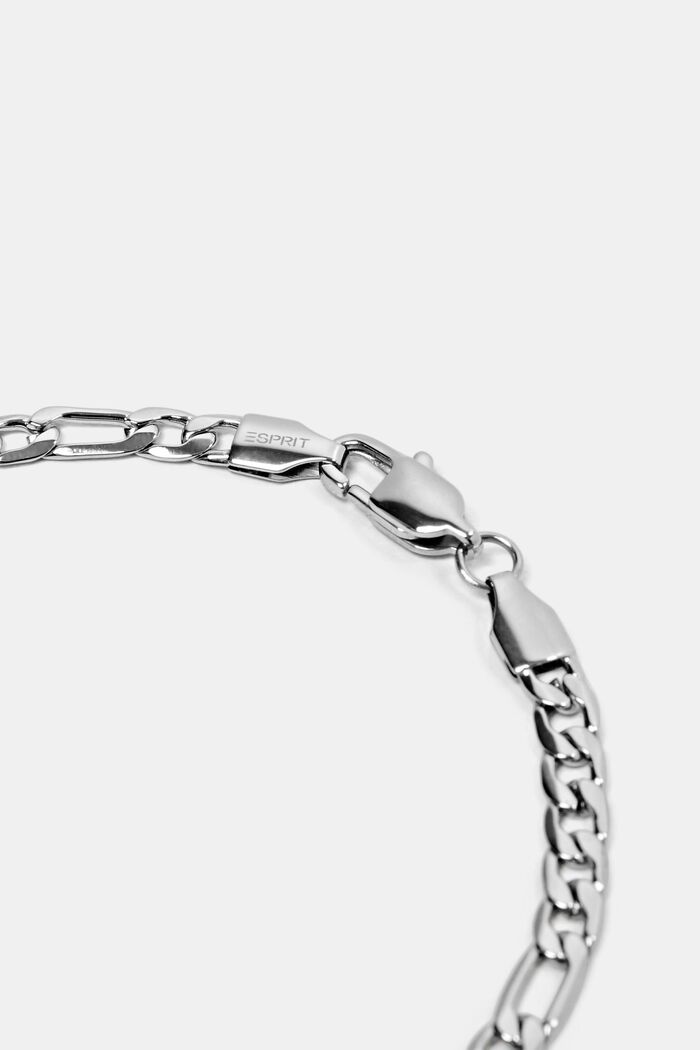 Collana con catena a maglie, acciaio inossidabile, SILVER, detail image number 1