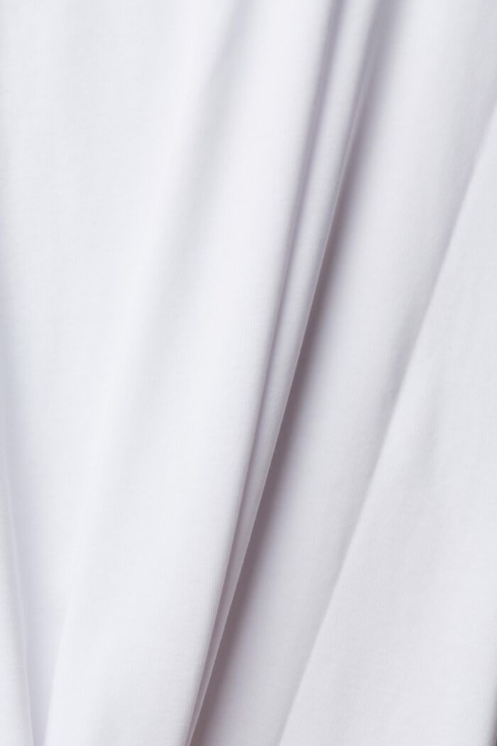 Maglia a maniche lunghe con strass CURVY, WHITE, detail image number 1