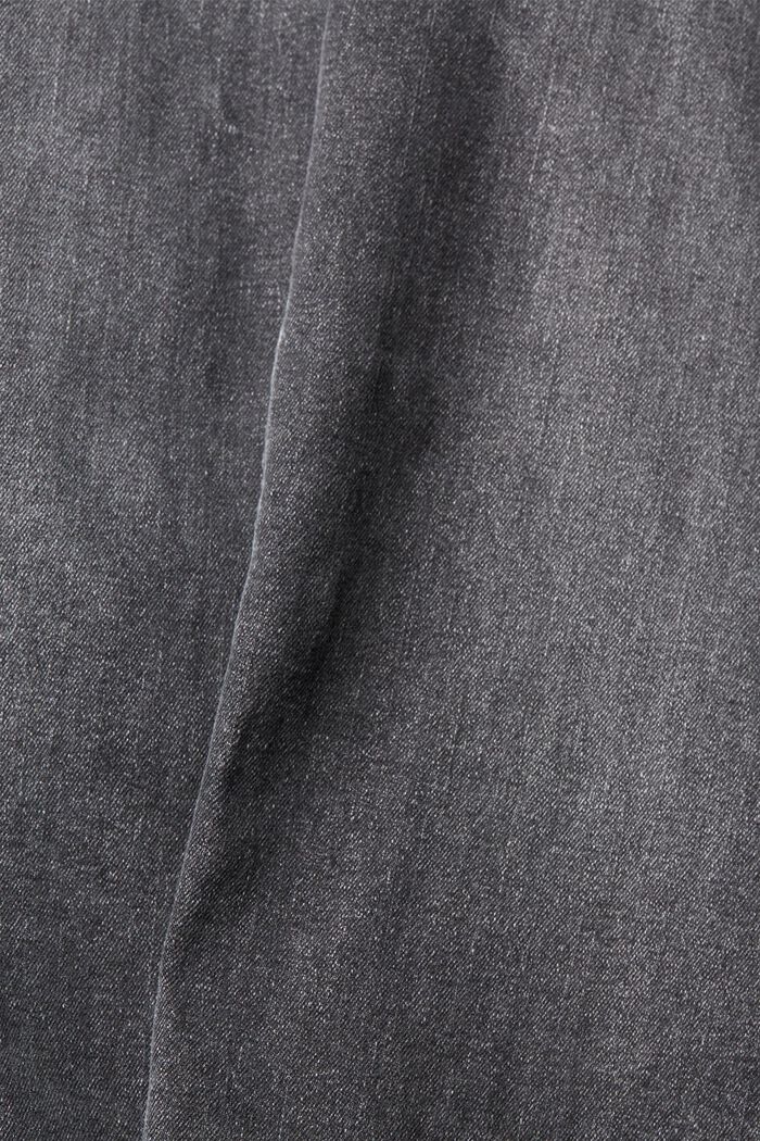 Jeans dalla gamba dritta, GREY MEDIUM WASHED, detail image number 6