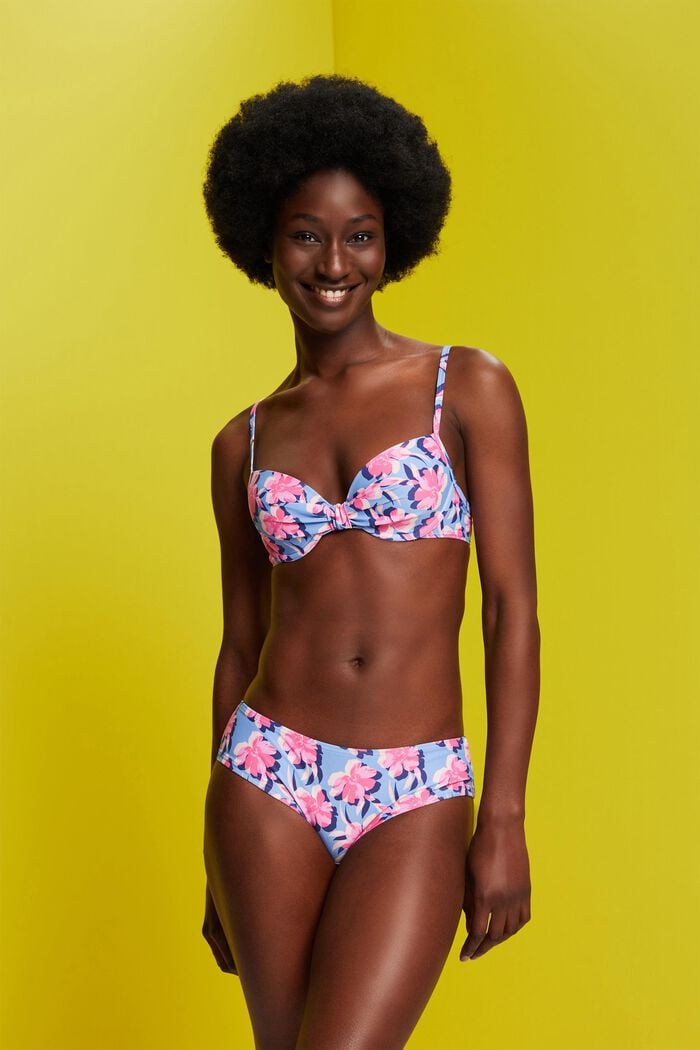 Riciclato: top bikini imbottito con ferretto, LIGHT BLUE LAVENDER, detail image number 0