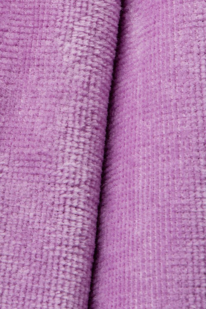 Accappatoio in velour 100% cotone, DARK LILAC, detail image number 1