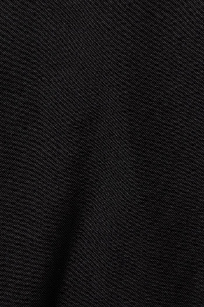 Blazer monopetto oversize, BLACK, detail image number 4