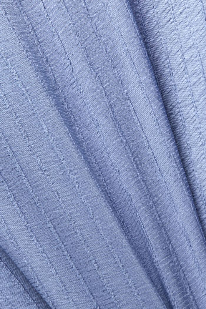 Blusa strutturata a maniche lunghe, BLUE LAVENDER, detail image number 5