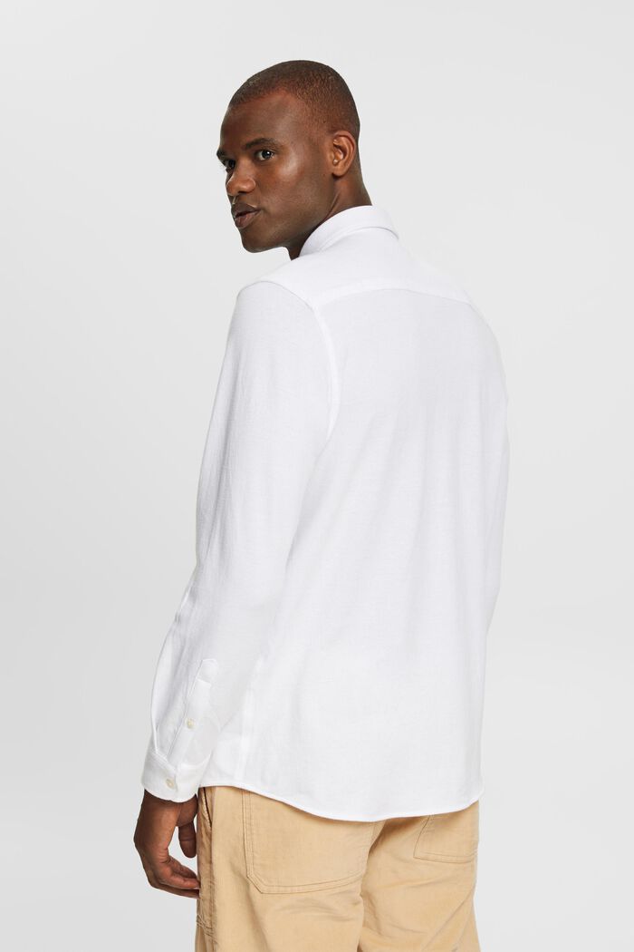 Camicia bicolore, WHITE, detail image number 3