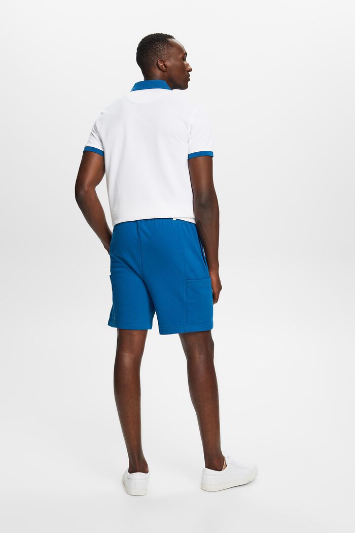 Pantaloncini in stile joggers, DARK BLUE, detail image number 3